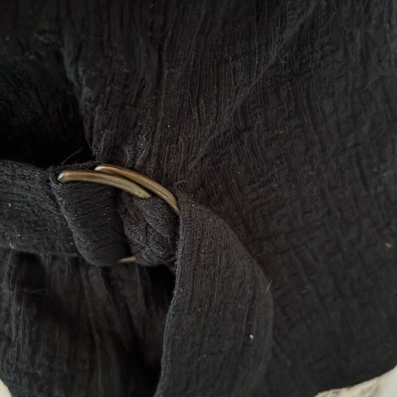 NWT Anthropologie Black Corset Top - Picture 4 of 5